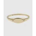 Fossil - Fossil Drew Gold Ring JF04136710 - Jewellery (Gold) Fossil Drew Gold Ring JF04136710