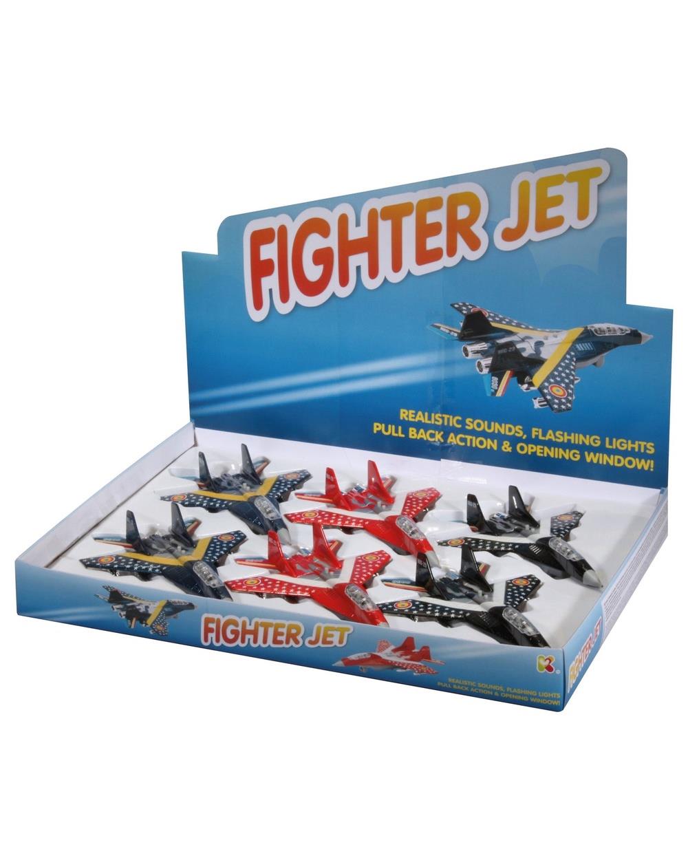 Keycraft - Fighter Jet With Sound Diecast Assorted - Vehicles (Multi) Fighter Jet With Sound Diecast - Assorted