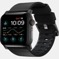 Nomad - Apple Watch 45mm Active Band Pro - Watches (Black with Black) Apple Watch 45mm Active Band Pro