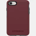 Otterbox - iPhone 7 8 Symmetry Phone Case - Tech Accessories (Maroon) iPhone 7-8 Symmetry Phone Case