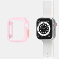 Otterbox - Otterbox Apple Watch 4 5 6 SE 44mm Bumper Blossom Time - Watches (Pink) Otterbox Apple Watch 4-5-6-SE 44mm Bumper - Blossom Time