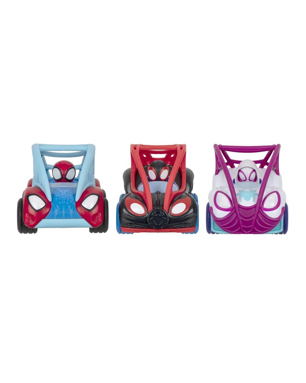 Spidey and His Amazing Friends - Spidey Power Rollers Vehicle Asst - Vehicles (Multi) Spidey Power Rollers Vehicle Asst