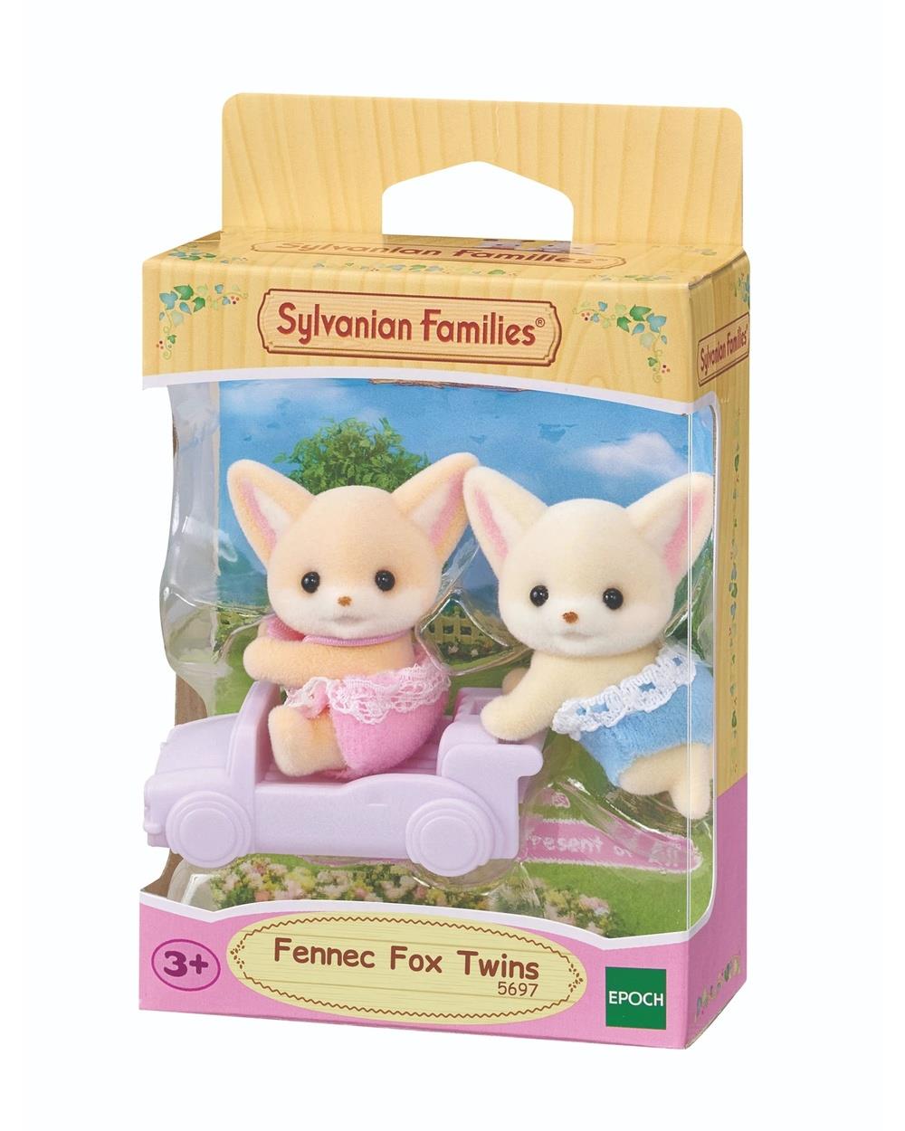 Sylvanian Families - Fennec Fox Twins - Doll playsets (Multi) Fennec Fox Twins