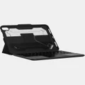 UAG - iPad 10.9 Gen 10 Rugged Bluetooth Keyboard with Trackpad - Tech Accessories (Black) iPad 10.9 Gen 10 Rugged Bluetooth Keyboard with Trackpad