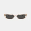 Jimmy Choo - 0JC5011U - Sunglasses (Opal Sand) 0JC5011U