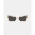 Jimmy Choo - 0JC5011U - Sunglasses (Opal Sand) 0JC5011U