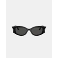 Jimmy Choo - 0JC5015U - Sunglasses (Black) 0JC5015U