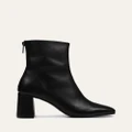 Jo Mercer - Nevada Mid Ankle Boots - Boots (BLACK LEATHER) Nevada Mid Ankle Boots