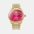 Vivienne Westwood - Lady Sydenham 39mm Gold & Pink Watch - Watches (Silver) Lady Sydenham 39mm Gold & Pink Watch