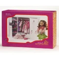 Our Generation - Wooden Wardrobe - Doll clothes & Accessories (Multi) Wooden Wardrobe