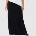 BDG By Urban Outfitters - Linen Maxi Skirt - Skirts (Black) Linen Maxi Skirt