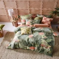 Linen House - Matira Quilt Cover Set - Home (Green) Matira Quilt Cover Set