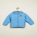 Patagonia - Reversible Down Sweater Hoodie Babies - Hoodies (Andean Song & Blue Bird) Reversible Down Sweater Hoodie - Babies