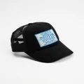 Deus Ex Machina - Mosey Trucker Cap - Headwear (Black) Mosey Trucker Cap