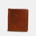 Republic of Florence - Folio Tan Leather Compendium - All Stationery (Tan) Folio Tan Leather Compendium