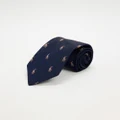 Polo Ralph Lauren - All Over Polo Tie - Ties (Navy) All Over Polo Tie