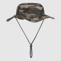 Quiksilver - Bushmaster Safari Boonie Hat - Hats (CAMO) Bushmaster Safari Boonie Hat