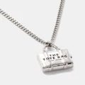 Marc Jacobs - The Tote Bag Necklace - Jewellery (Light Antique Silver) The Tote Bag Necklace