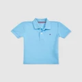 Tommy Hilfiger - Tommy Script SS Polo Babies - Shirts & Polos (Skysail) Tommy Script SS Polo - Babies
