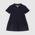 Tommy Hilfiger - Essential Polo SS Dress Teens - Dresses (Desert Sky) Essential Polo SS Dress - Teens