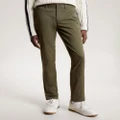Tommy Hilfiger - 1985 Chino Bleecker Pants - Pants (Army Green) 1985 Chino Bleecker Pants