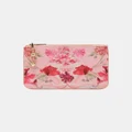 Camilla - Coin And Phone Purse - Bags (Blossoms And Brushstrokes) Coin And Phone Purse