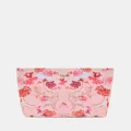 Camilla - Large Makeup Clutch - Clutches (Blossoms And Brushstrokes) Large Makeup Clutch
