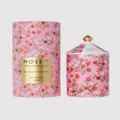 Moss St Fragrances - Blush Peonies Ceramic Candle 320g - Candles (Blush Peonies) Blush Peonies Ceramic Candle - 320g