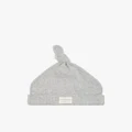 Country Road - Organically Grown Cotton Waffle Beanie - Headwear (Grey) Organically Grown Cotton Waffle Beanie
