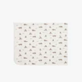 Country Road - Organically Grown Cotton Bear Blanket - Nursery (Neutrals) Organically Grown Cotton Bear Blanket