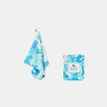 Dock & Bay - Cooling Towel Marble Collection Take A Dip - Gym & Yoga (Blue) Cooling Towel Marble Collection Take A Dip