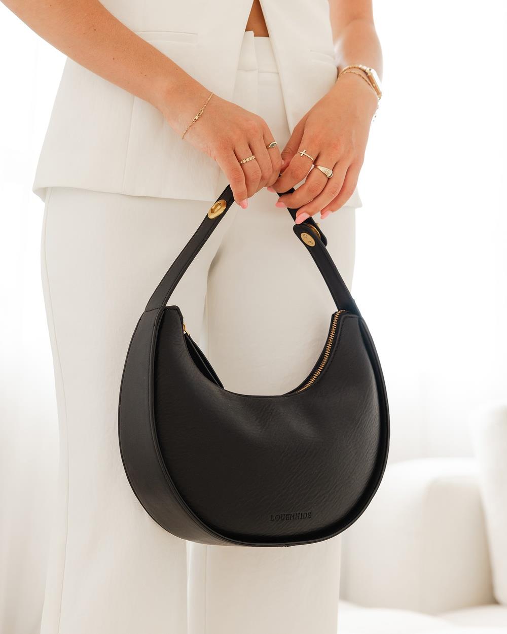 Louenhide - Luna Shoulder Bag - Bags (Black) Luna Shoulder Bag