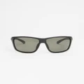 Volcom - Roll Sunglasses Matte Black - Sunglasses (Grey) Roll Sunglasses Matte Black
