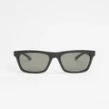 Volcom - Jewel Sunglasses Matte Black - Sunglasses (Grey) Jewel Sunglasses Matte Black