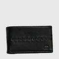 Billabong - Slim Bi Fold Wallet For Men - Wallets (BLACK) Slim Bi Fold Wallet For Men