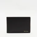 Paul Smith - Leather Signature Stripe Interior Billfold Wallet - Wallets (Black) Leather Signature Stripe Interior Billfold Wallet