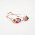 Speedo - Junior Opal Mirror Swim Goggles Kids - Goggles (Orange, Lemon & Blue) Junior Opal Mirror Swim Goggles - Kids