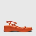 Therapy - Claudia Platform Sandals - Sandals (Tangerine) Claudia Platform Sandals