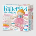 4M - 4M Ballerina Doll Making Kit - Arts & Crafts (Multi Colour) 4M - Ballerina Doll Making Kit