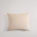 Country Road - Check Velvet 55x55 Cushion - Home (Neutrals) Check Velvet 55x55 Cushion