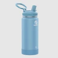 TAKEYA - Actives Insulated Bottle Bluestone 700Ml Straw Lid - Water Bottles (N/A) Actives Insulated Bottle Bluestone 700Ml Straw Lid