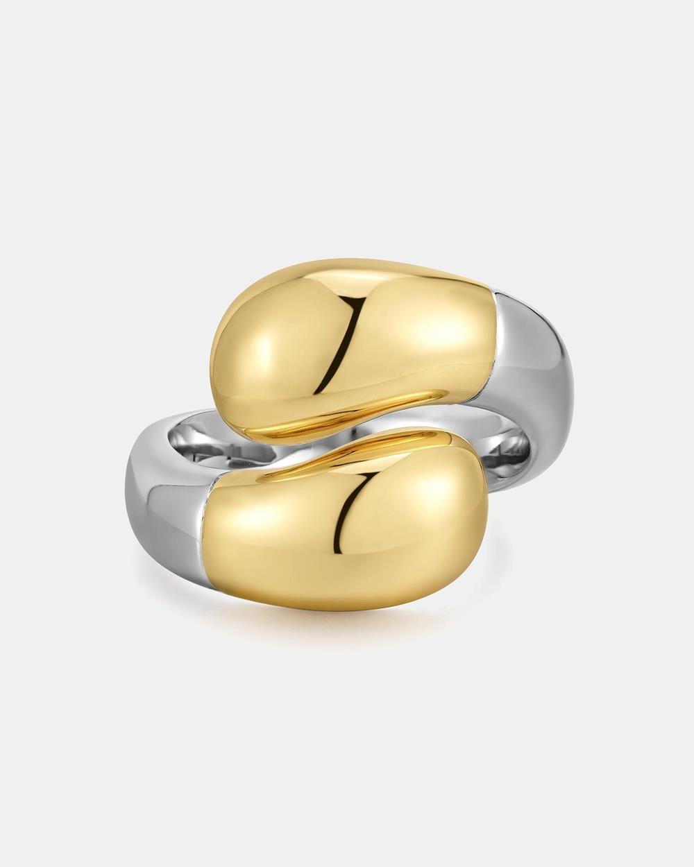 Luv Aj - Molten Twist Ring - Jewellery (Gold & Silver) Molten Twist Ring