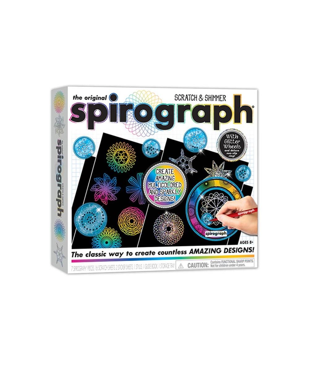 Spirograph - Shimmer and Scratch - Activity Kits (Multi) Shimmer and Scratch