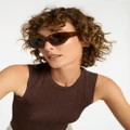 Status Anxiety - Luna Sunglasses - Sunglasses (Brown) Luna Sunglasses