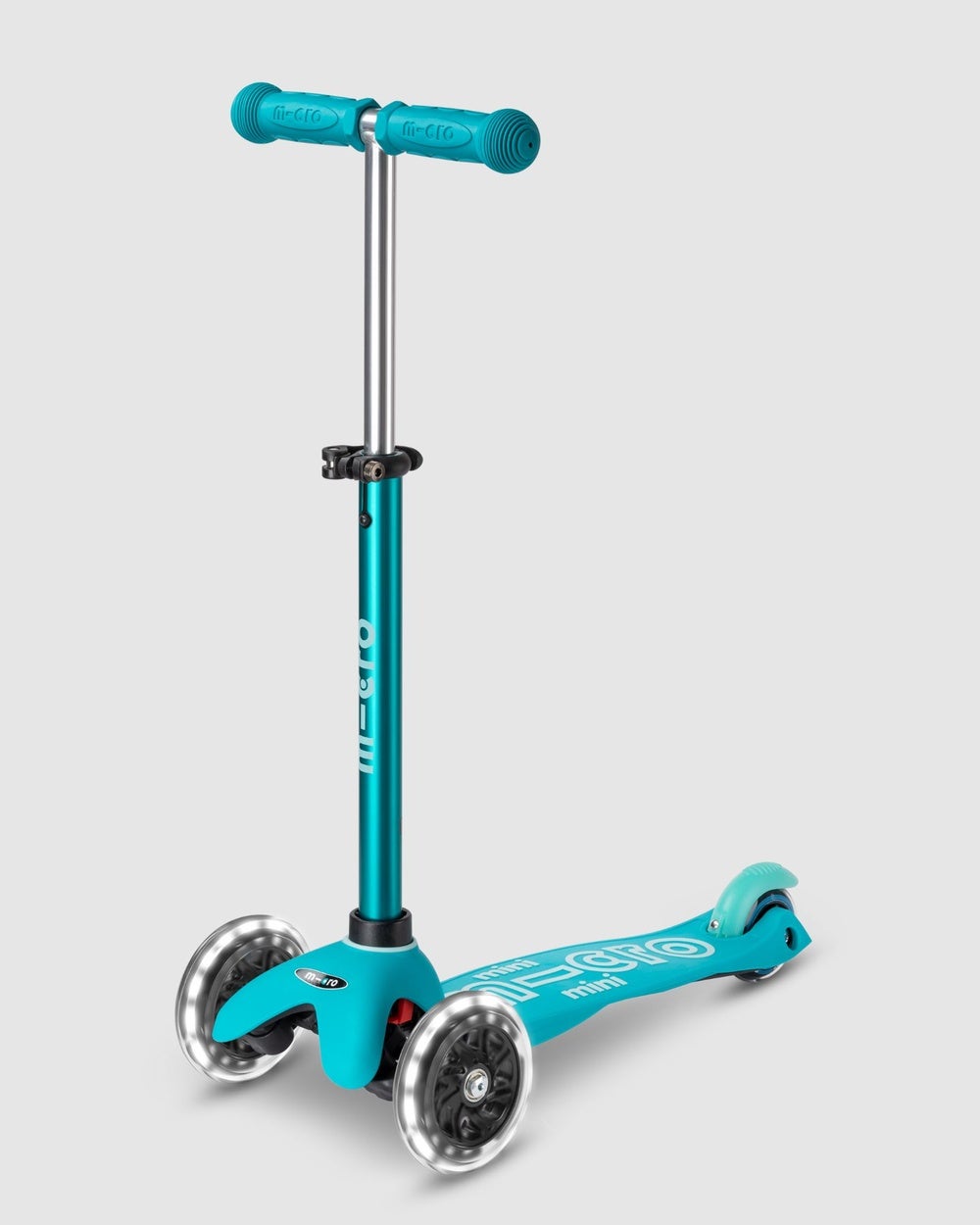 Micro Scooters - Micro Mini Deluxe LED - Scooters (Aqua) Micro Mini Deluxe LED