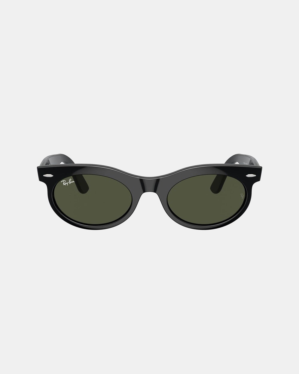 Ray-Ban - Wayfarer Oval - Sunglasses (Black) Wayfarer Oval