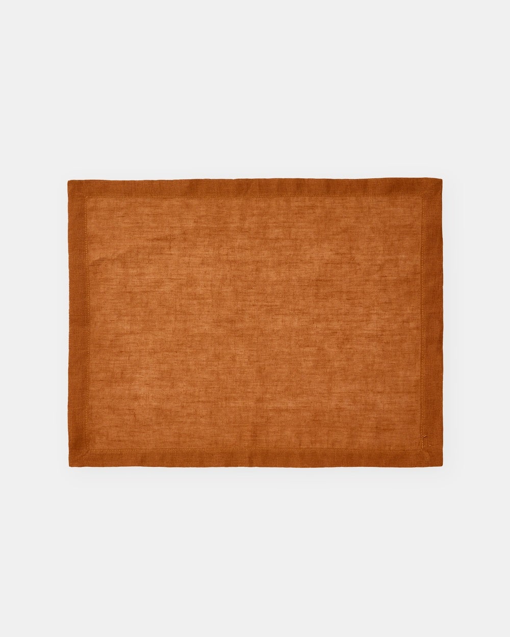 Linen House - Nimes Pure Linen Placemat - Home (Cinnamon) Nimes Pure Linen Placemat