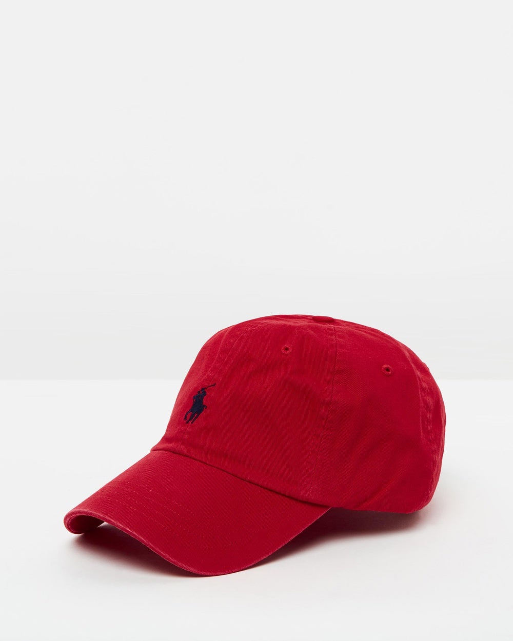 Polo Ralph Lauren - Cotton Chino Cap - Headwear (Red) Cotton Chino Cap