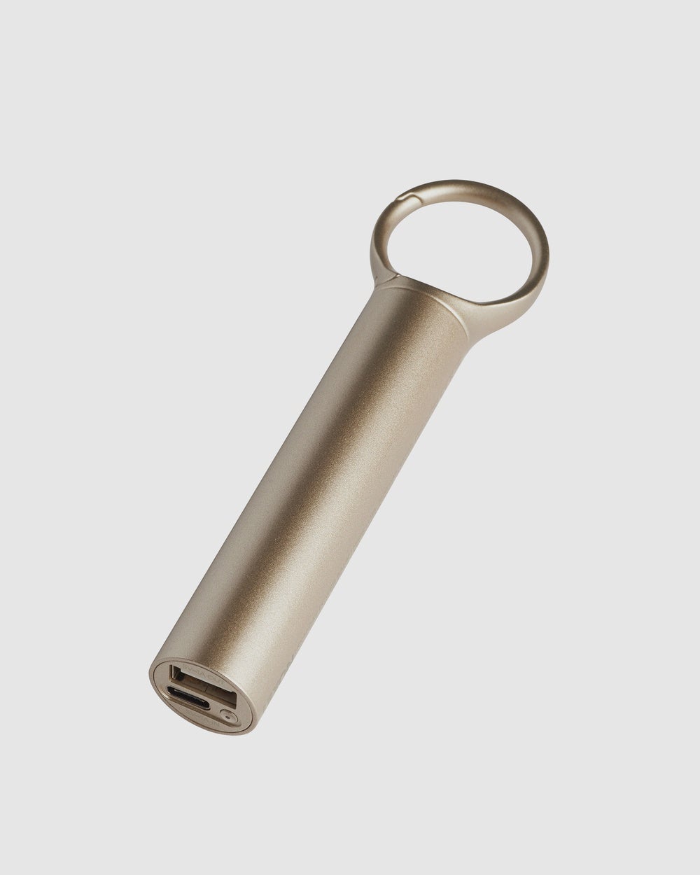 Lexon - Lexon Nomaday 3000 Mah Power Bank With Clip Gold - Tech Accessories (N/A) Lexon Nomaday 3000 Mah Power Bank With Clip - Gold