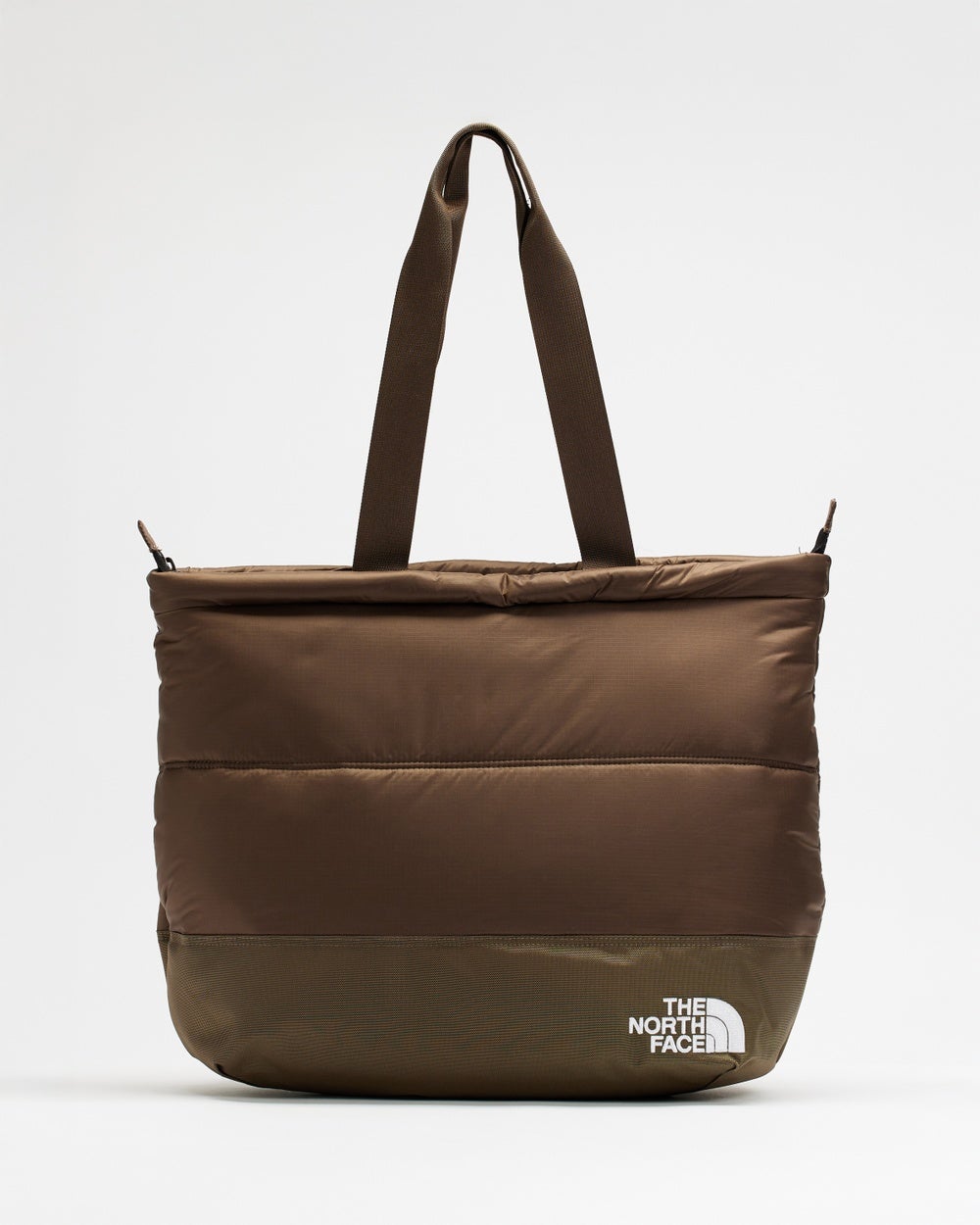 The North Face - Nuptse Tote Bag - Bags (Smokey Brown) Nuptse Tote Bag